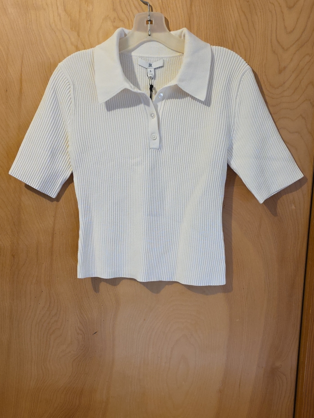 Banana Republic Women's Ribbed Sweater in Off White Size Small NWT